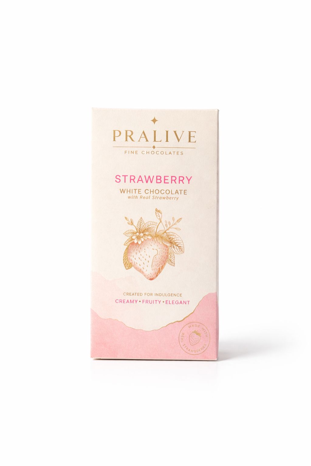 Strawberry Cream Milk White Chocolate